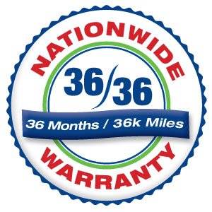 Nationwide Warranty Logo | Honest-1 Auto Care Loveland